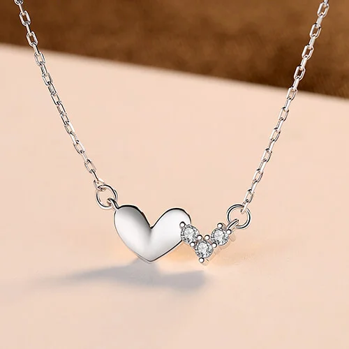 Сребърно колие Silver Sense