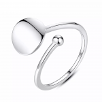 сребърен пръстен Silver Sense, снимка на бял фон