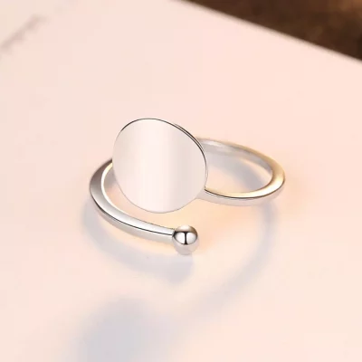 сребърен пръстен Silver Sense, снимка отпред