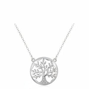 Сребърно колие - Дървото на живота -