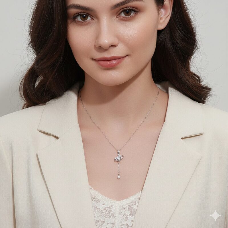 Сребърно колие – Гравитация - Image 3