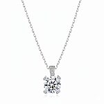сребърно колие Silver Sense, снимка на бял фон
