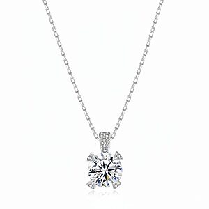 сребърно колие Silver Sense, снимка на бял фон