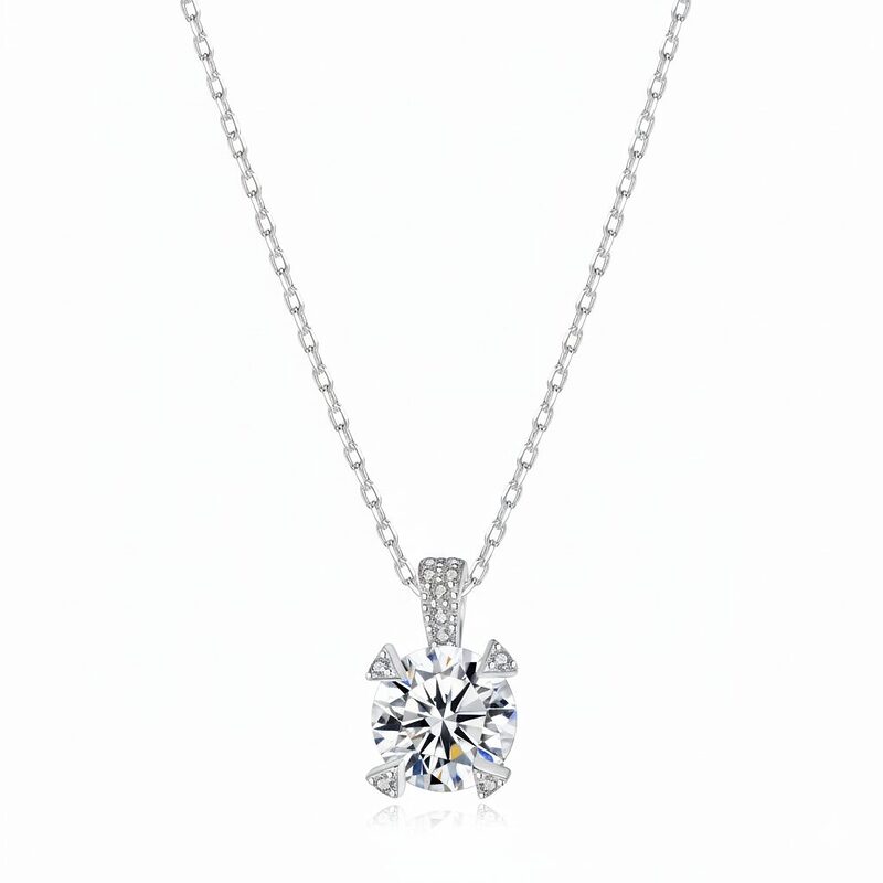 сребърно колие Silver Sense, снимка на бял фон